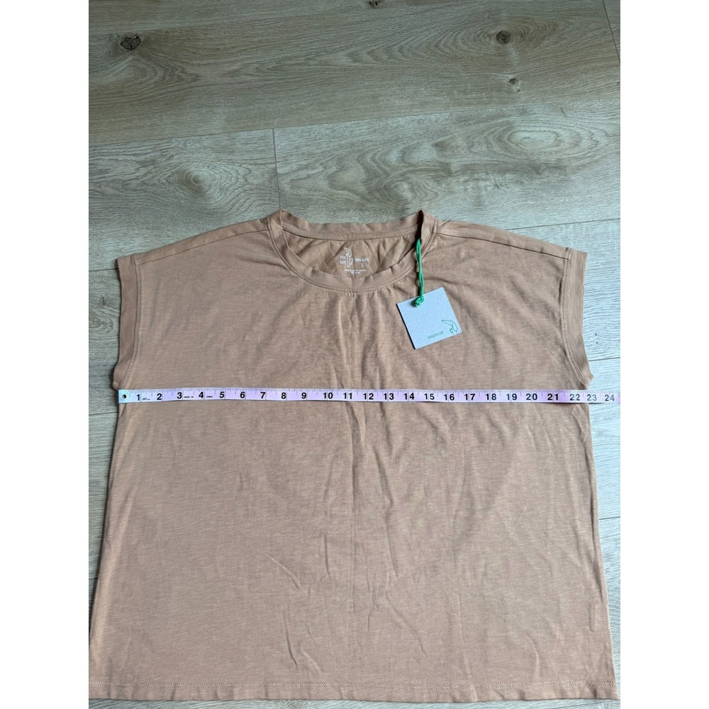 NWT Kate Quinn short sleeve essential tee organic cotton lycra little liam sz S - Picture 7 of 10